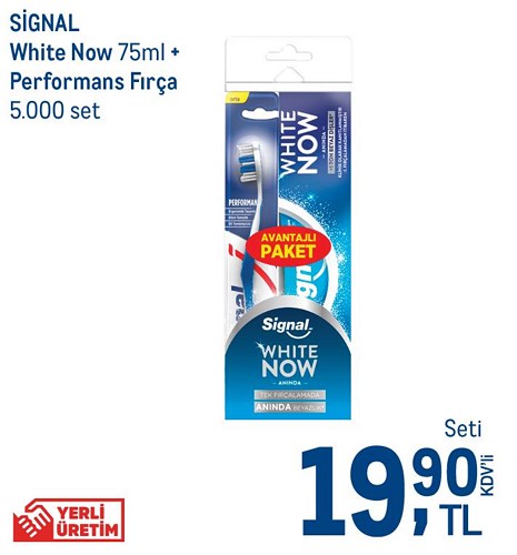 Signal White Now 75ml+Performans Fırça image