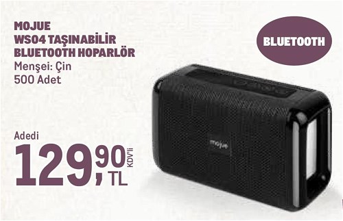 Mojue WS04 Taşınabilir Bluetooth Hoparlör | İndirimde Market