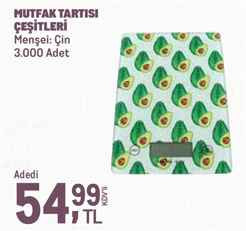 Mutfak Tartısı Çeşitleri image