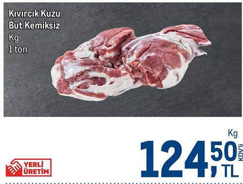 Kıvırcık Kuzu But Kemiksiz kg image