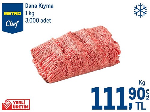 Metro Chef Dana Kıyma 1 kg image