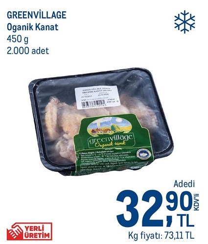 Greenvillage Organik Kanat 450 g image