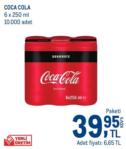 Coca Cola 6x250 ml image