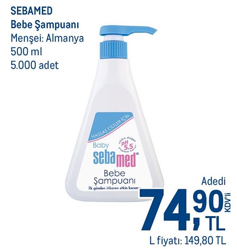 Sebamed Bebek Şampuanı 500 ml image