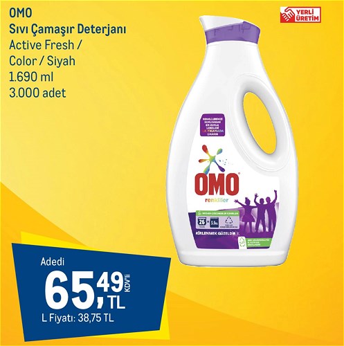 Omo Sıvı Çamaşır Deterjanı Çeşitleri 1690 ml image