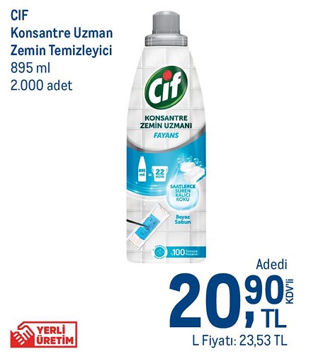 Cif Konsantre Uzman Zemin Temizleyici 895 ml image