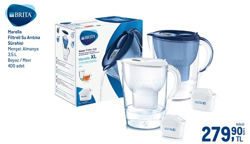 Brita Marella Filtreli Su Arıtma Sürahisi 3.5 L image