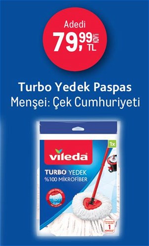 Vileda Turbo Yedek Paspas image