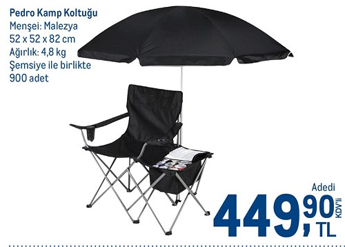 Pedro Kamp Koltuğu + Şemsiye image