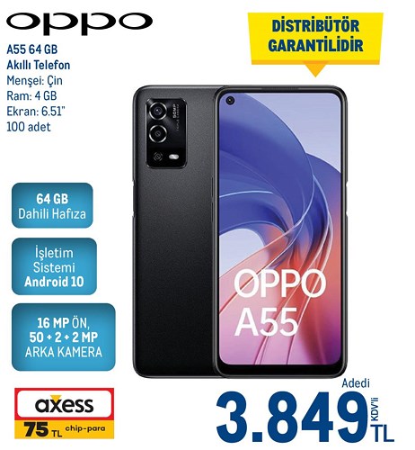 Oppo A55 64 GB Akıllı Telefon image