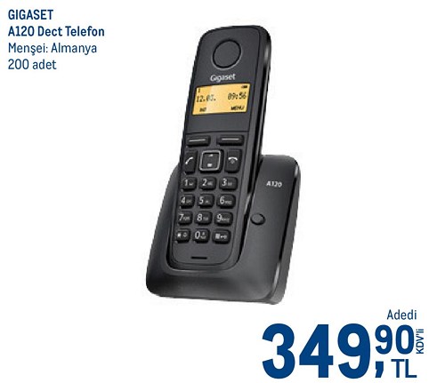 Gigaset A120 Dect Telefon image