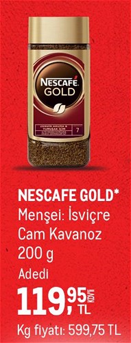 Nescafe Gold Cam Kavanoz 200 g image