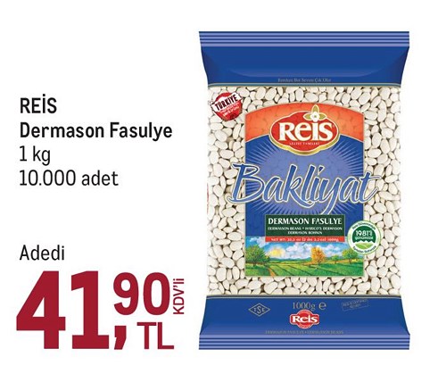 Reis Dermason Fasulye 1 kg image