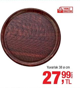 Albayrak Yuvarlak Tepsi 38 cm image