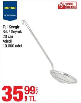 Metro Professional Tel Kevgir Sık / Seyrek 20 cm image