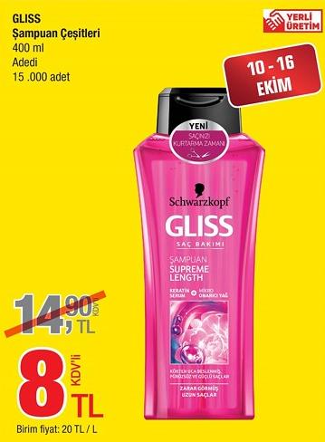 Gliss Şampuan Çeşitleri 400 ml image