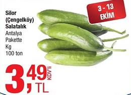 Metro Chef Silor (Çengelköy) Salatalık Antalya Pakette Kg image