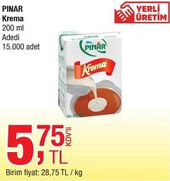 Pınar Krema 200 ml image