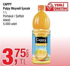 Cappy Pulpy Meyveli İçecek 1 L image