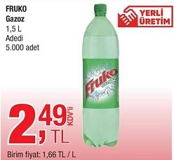 Fruko Gazoz 1,5 L image