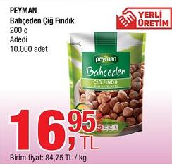 Peyman Bahçeden Çiğ Fındık 200 g image