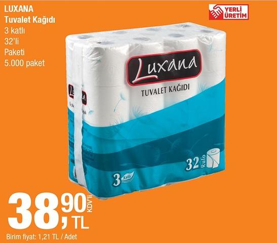 Luxana Tuvalet Kağıdı 3 Katlı 32'li image