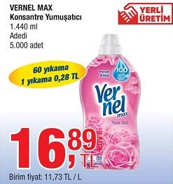 Vernel Max Konsantre Yumuşatıcı 1.440 ml image