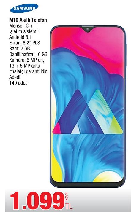 Samsung M10 Akıllı Telefon 16 GB image