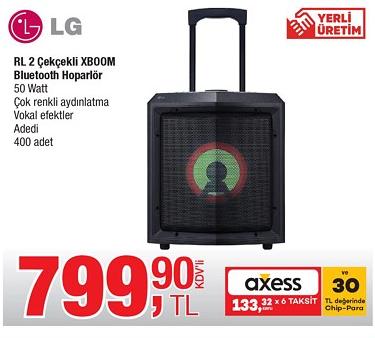 LG RL 2 Çekçekli XB00M Bluetooth Hoparlör 50 Watt image