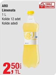 Aro Limonata 1 L Kolide 12 Adet Adedi image