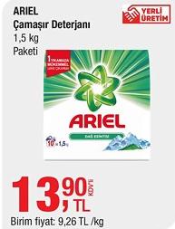 Ariel Çamaşır Deterjanı 1,5 kg image