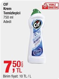 Cif Krem Temzileyici 750 ml image