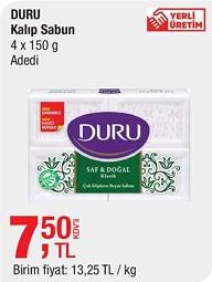 Duru Kalıp Sabun 4 x 150 g image