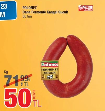 Polonez Dana Fermente Kangal Sucuk Kg image