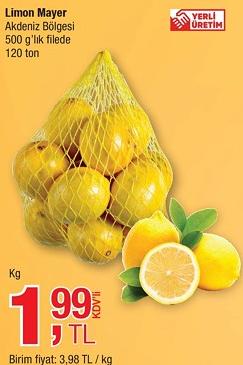 Limon Mayet 500 g'lık Filede image