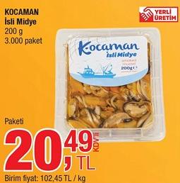 Kocaman İsli Midye 200 g image