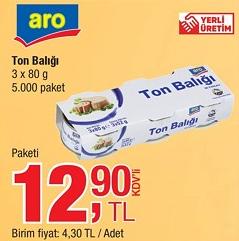 Aro Ton Balığı 3 x 80 g image