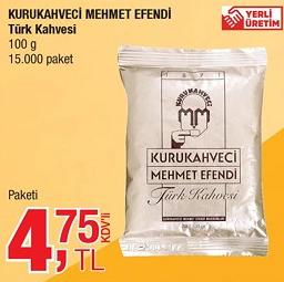 Kurukahveci Mehmet Efendi Türk Kahvesi 100 g image