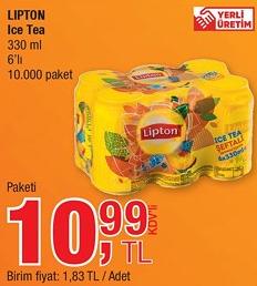 Lipton Ice Tea 330 ml 6'lı image