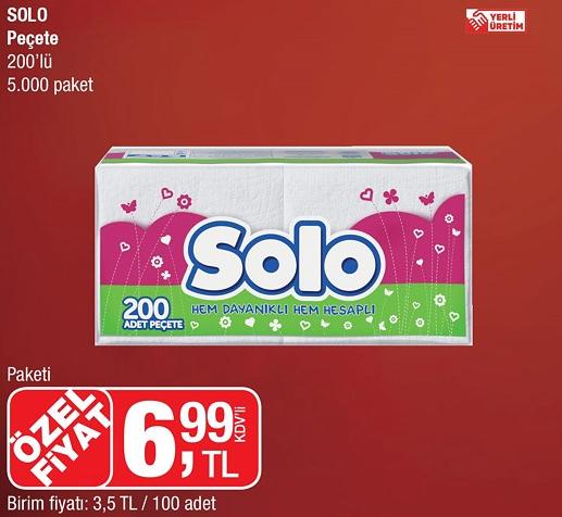 Solo Peçete 200'lü image