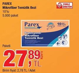Parex Mikrofiber Temizlik Bezi 10'lu image