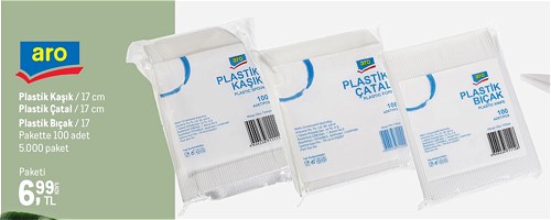 Aro Plastik Kaşık/Çatal/Bıçak image
