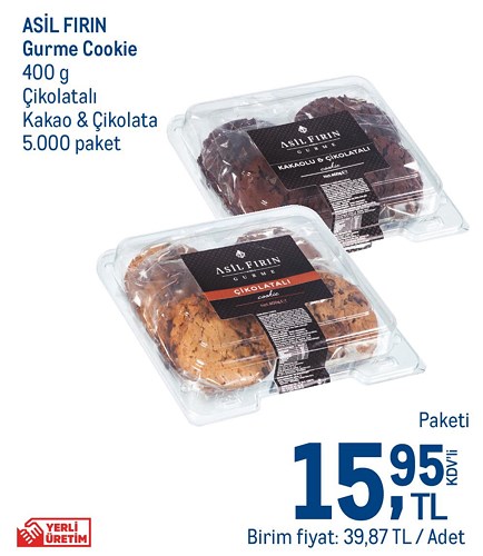 Asil Fırın Gurme Cookie 400 g image