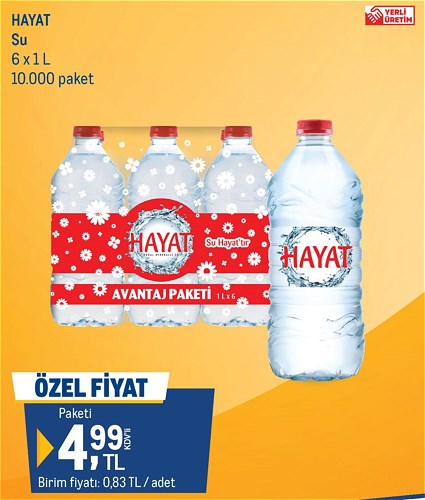 Hayat Su 6x1 L image