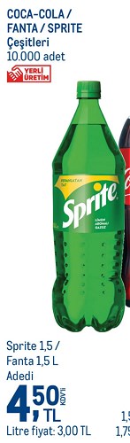 Sprite 1,5/Fanta 1,5 L image