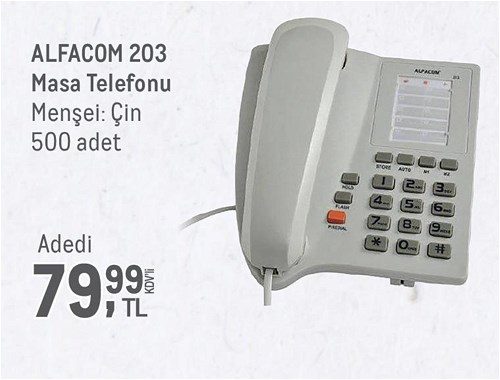 Alfacom 203 Masa Telefonu image