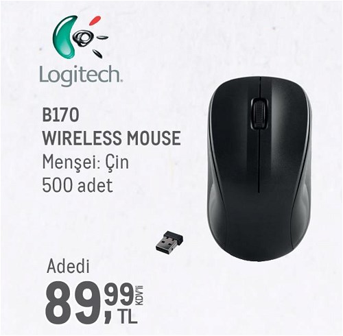 Logitech B170 Wireless Mouse image