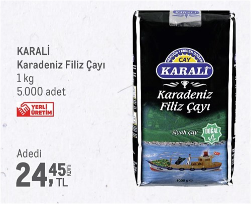 Karali Karadeniz Filiz Çayı 1 kg image