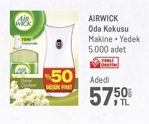 Airwick Oda Kokusu Makine+Yedek image