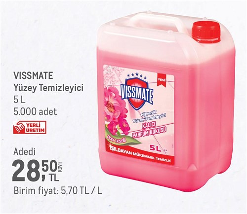 Vissmate Yüzey Temizleyici 5 l image